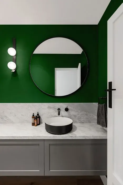 Sherwin Williams Espalier minimalist bathroom