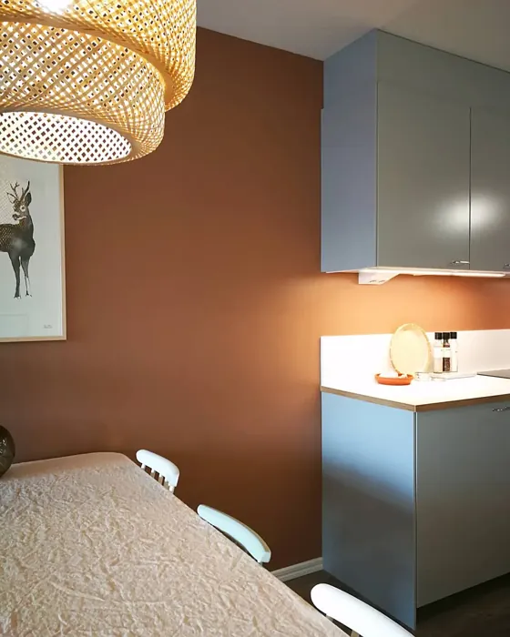 Interior with paint color Tikkurila Etruscan S471