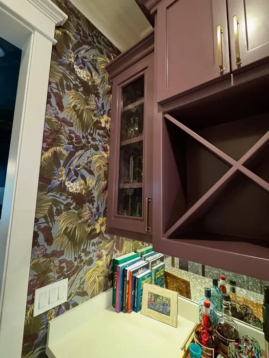 SW Expressive Plum kitchen cabinets color review SW Expressive Plum kitchen cabinets color review