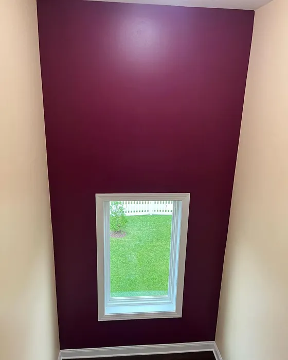 Sherwin Williams SW 6293 hallway accent wall review