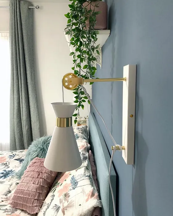 Faded Indigo bedroom color review