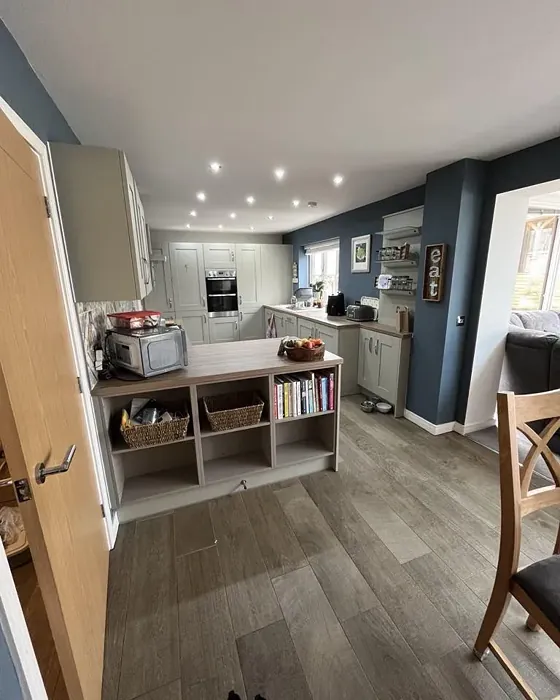 Dulux Faded Indigo kitchen paint