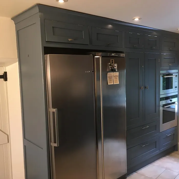 Faded Indigo kitchen cabinets picture