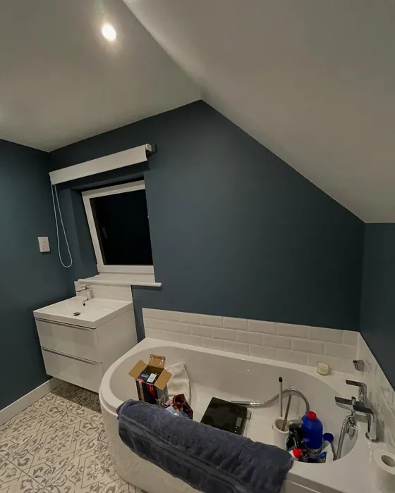 Faded Indigo bathroom review