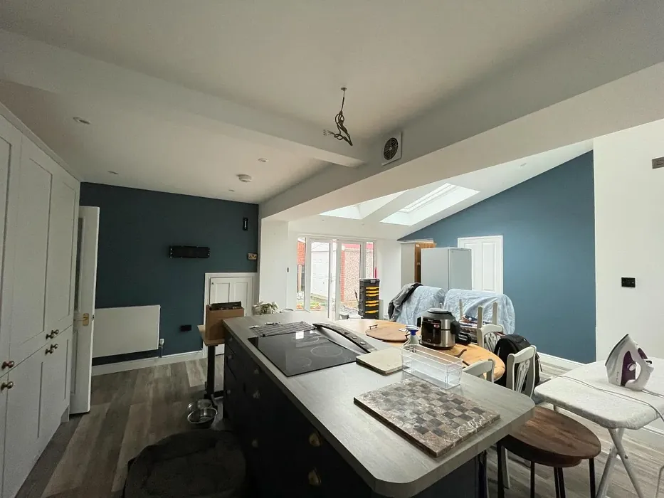 Faded Indigo kitchen paint