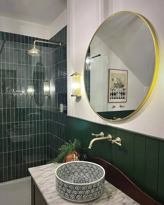 Farrow and Ball Beverly bathroom color