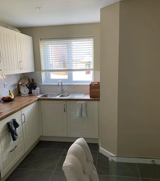 Farrow and Ball Bone kitchen paint