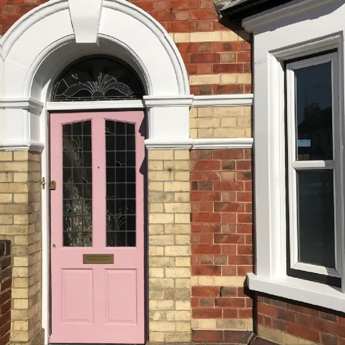 Farrow and Ball Cinder Rose front door color Farrow and Ball Cinder Rose front door color