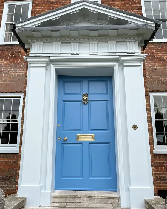 Farrow and Ball Cook's Blue front door color review Farrow and Ball Cook's Blue front door color review
