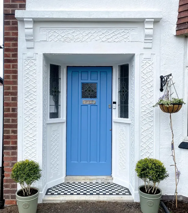 Farrow and Ball Cook's Blue front door review Farrow and Ball Cook's Blue front door review