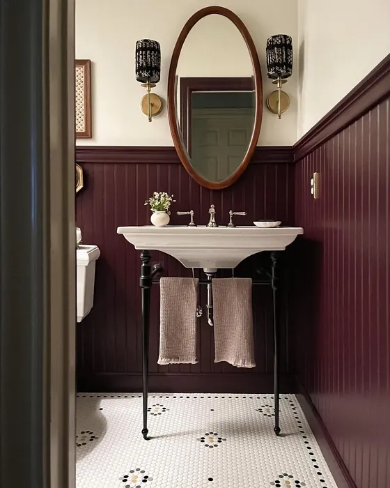 Farrow and Ball Dimity bathroom paint review