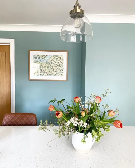 Dix Blue dining room paint