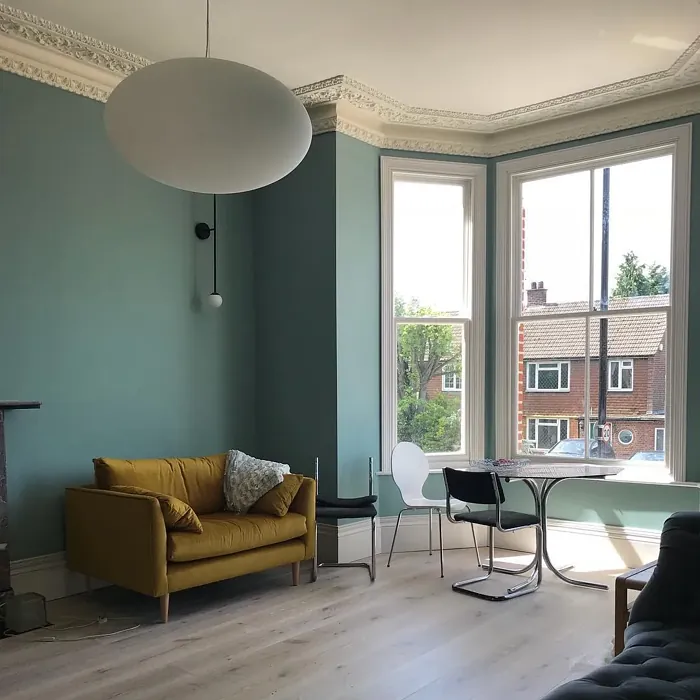Dix Blue living room paint