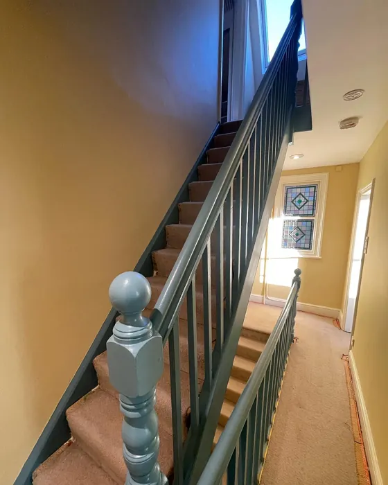 Farrow and Ball Dorset Cream hallway interior