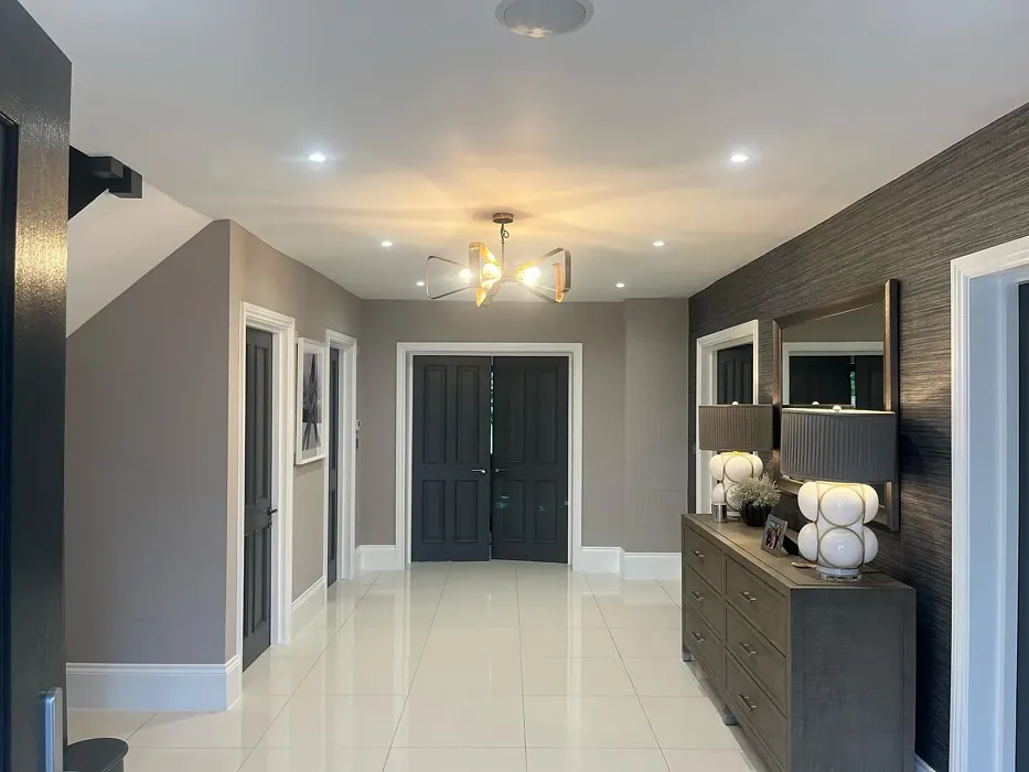 Farrow and Ball Dove Tale hallway color review