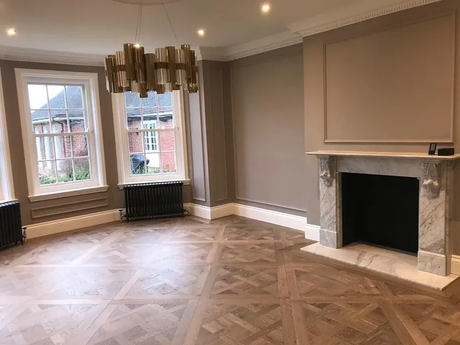 Farrow and Ball Dove Tale living room makeover