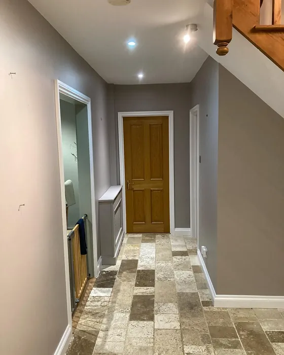 Farrow and Ball Dove Tale hallway color