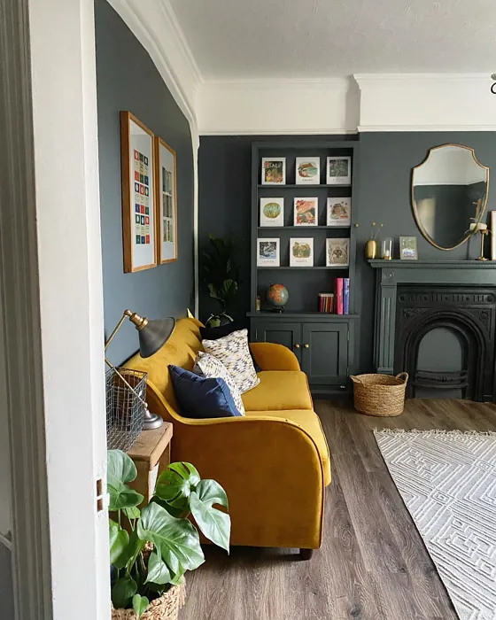 Farrow and Ball Down Pipe living room paint review