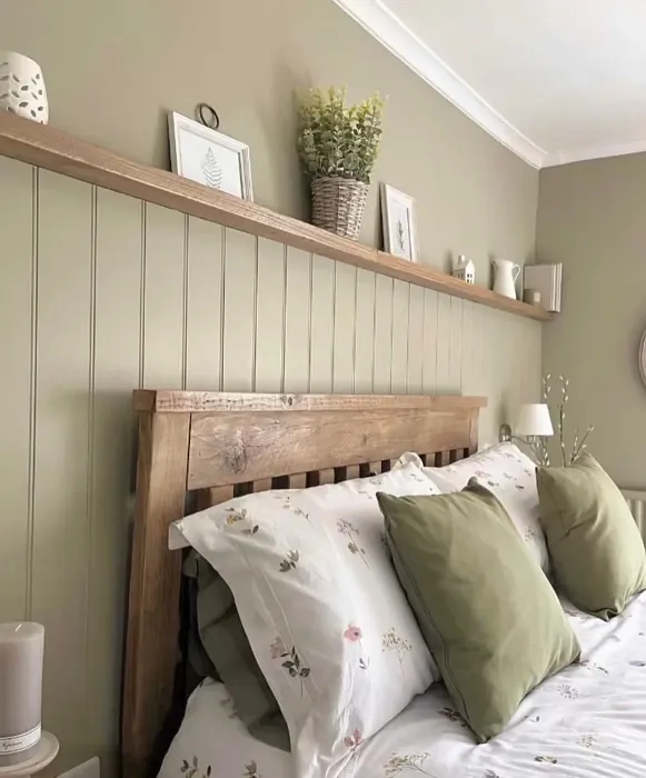Farrow and Ball French Gray bedroom paint