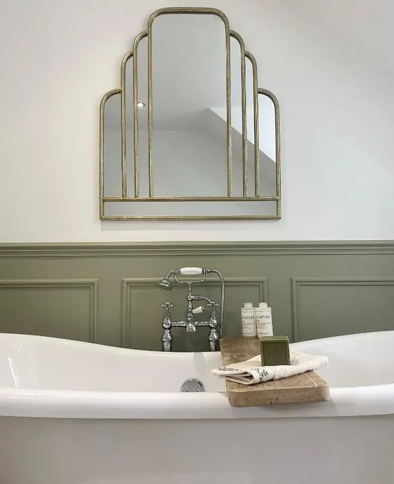 French Gray bathroom paint