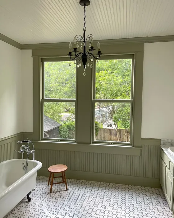Farrow and Ball French Gray bathroom paint review