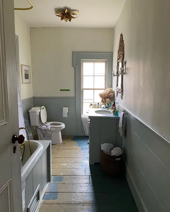 French Gray bathroom paint