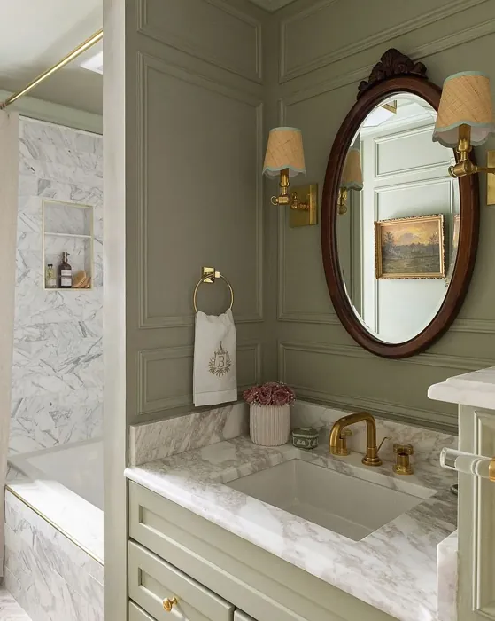 Farrow and Ball French Gray bathroom paint review