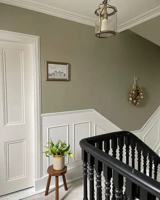 Farrow and Ball French Gray stairs color
