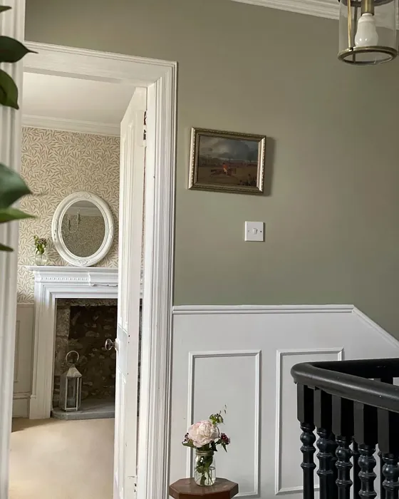 Farrow and Ball French Gray stairs paint