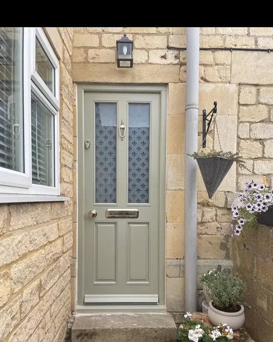French Gray front door color