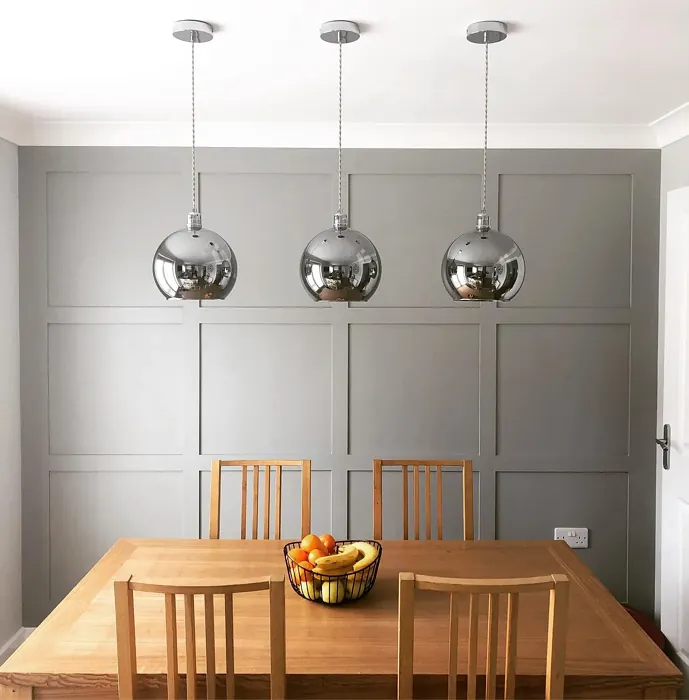 Lamp Room Gray dining room color