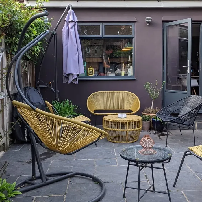 Farrow and Ball Mahogany exterior paint