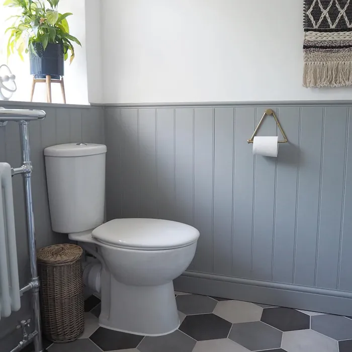 Manor House Gray bathroom wall panelling 