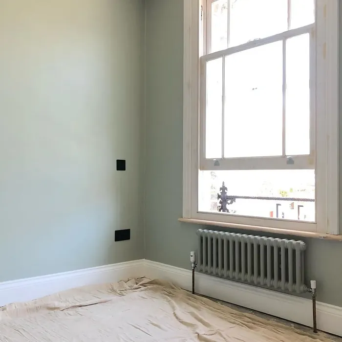 Farrow and Ball Mizzle living room paint review