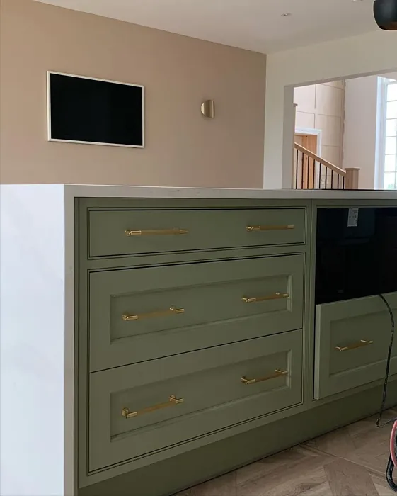 Farrow and Ball 266 kitchen cabinets color