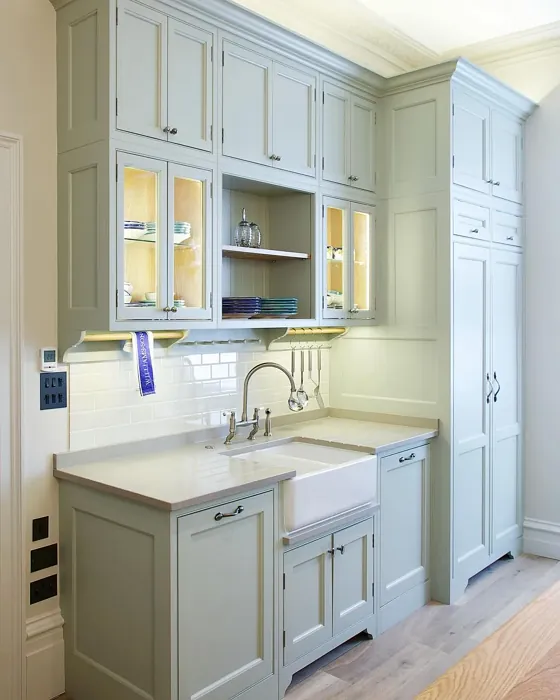 Farrow and Ball 266 kitchen cabinets picture