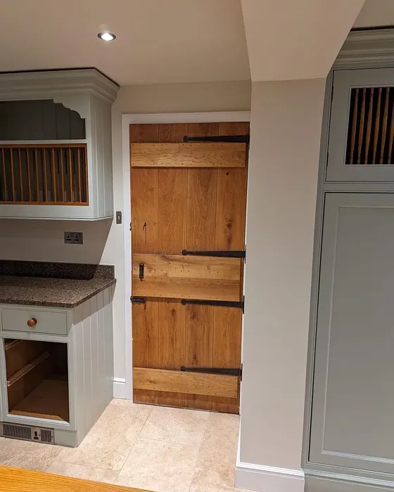 Farrow and Ball Mizzle kitchen cabinets review