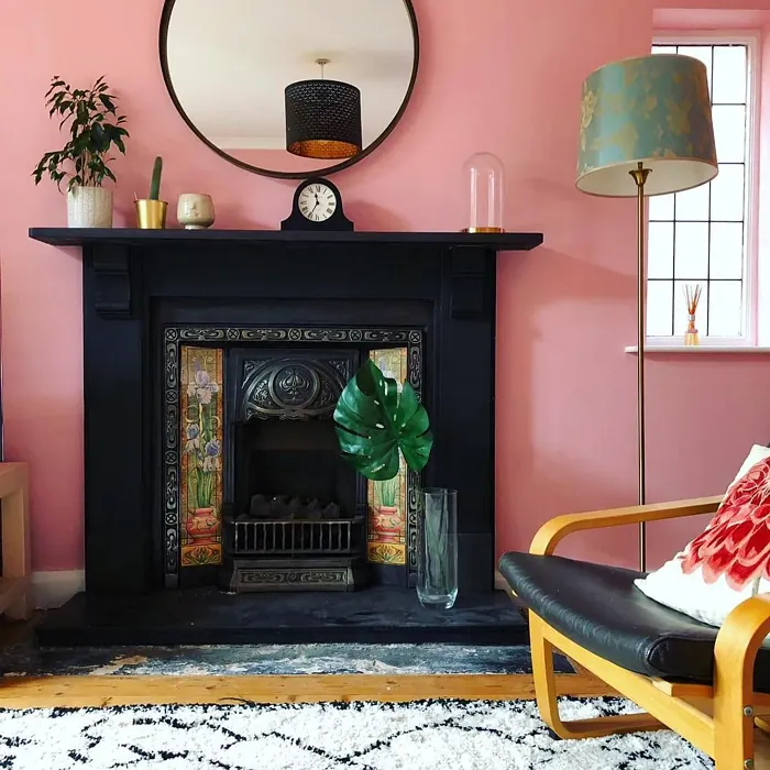 Farrow and Ball Nancy's Blushes victorian living room 