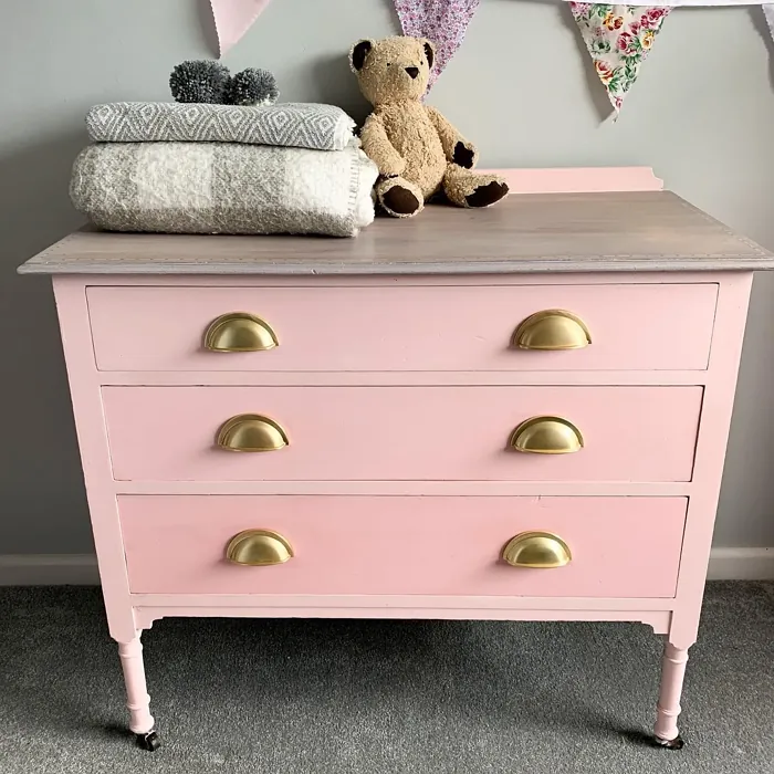 Farrow and Ball Nancy's Blushes painted furniture picture