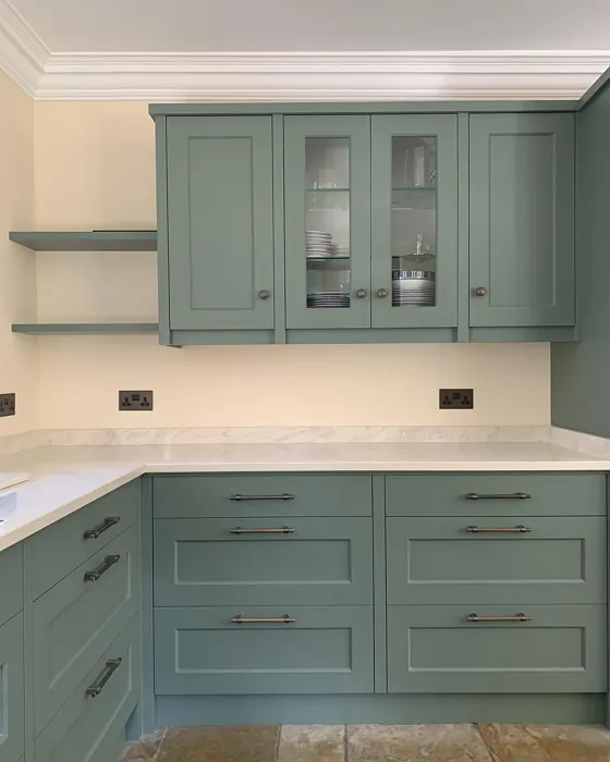 Farrow and Ball New White kitchen color review