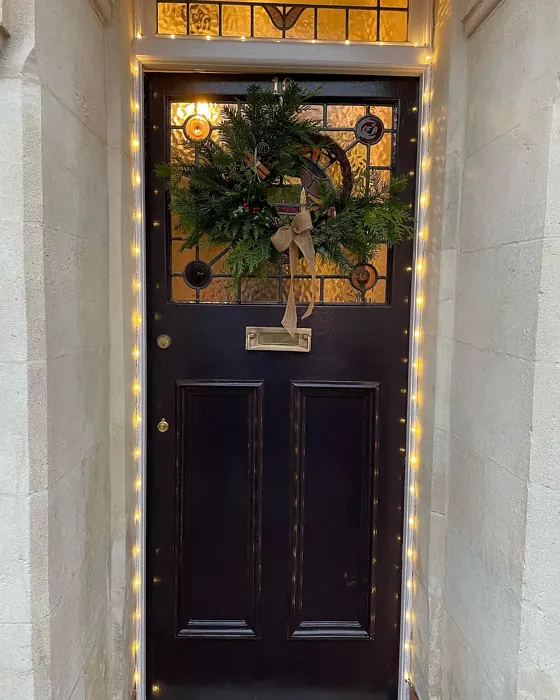 Paean Black front door color