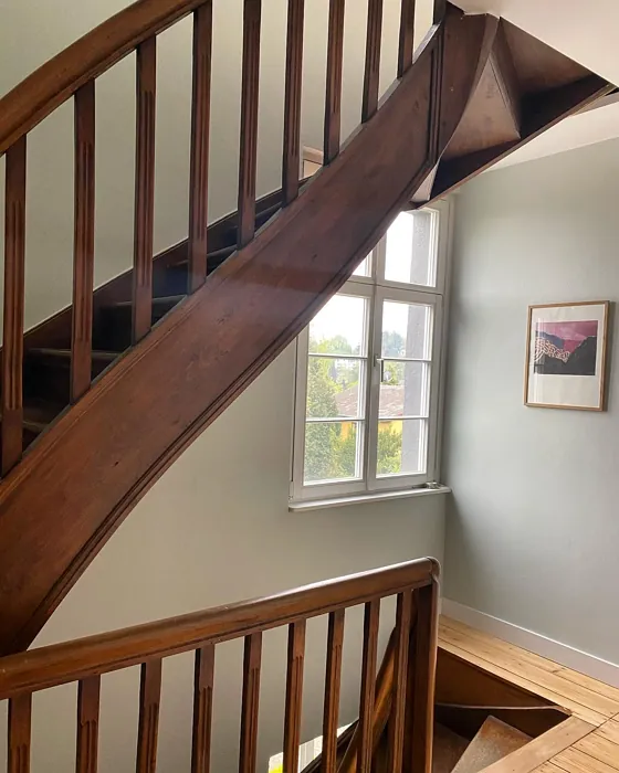 Farrow and Ball Pale Powder stairs paint