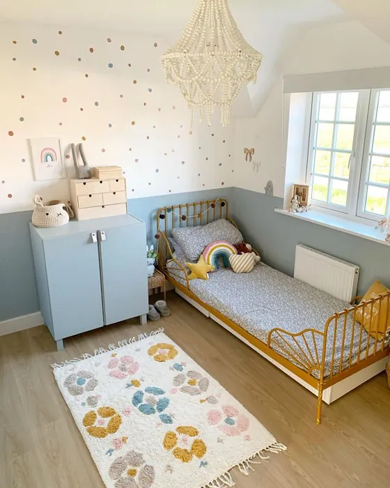 Farrow and Ball Parma Gray 27 kidsroom interior