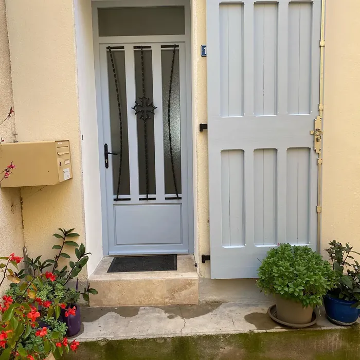 Farrow and Ball Parma Gray 27 front door