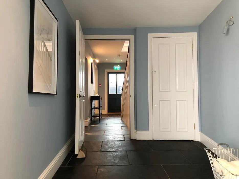 Farrow and Ball Parma Gray hall interior review