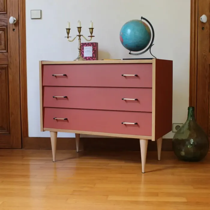 Farrow and Ball Picture Gallery Red 42 painted dresser