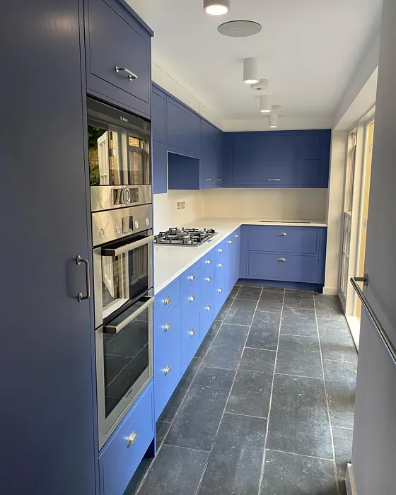 Pitch Blue kitchen cabinets color
