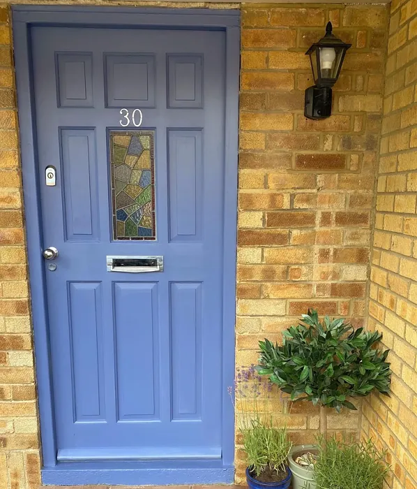 Pitch Blue front door color review