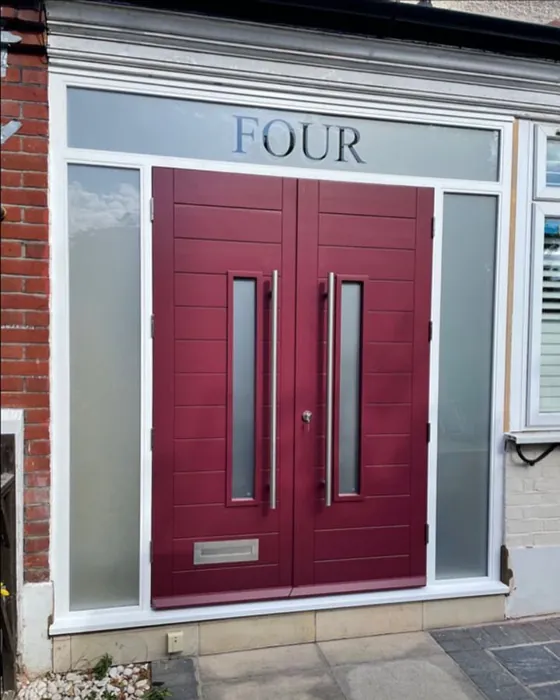 Farrow and Ball Preferenced Red 297 front door