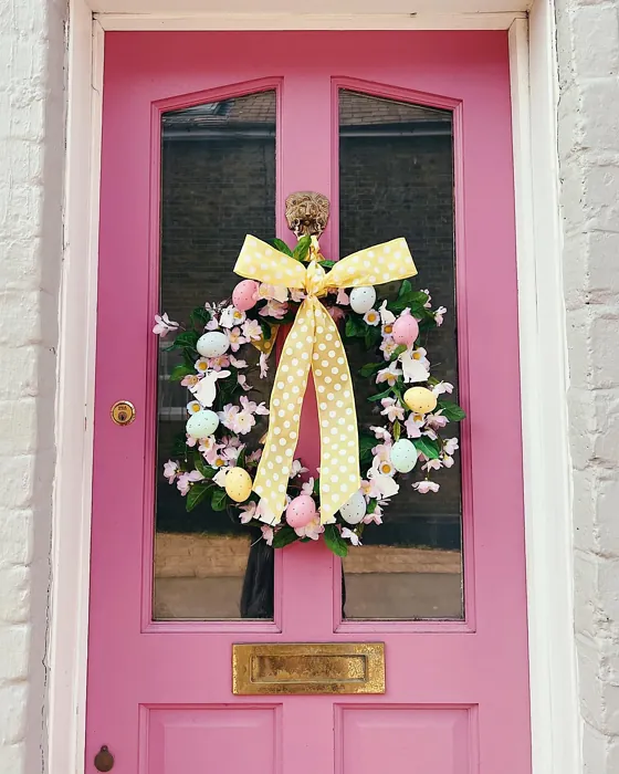 Farrow and Ball Rangwali front door picture